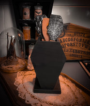 Load image into Gallery viewer, Vamp Manor Coffin Utensil Holder ©