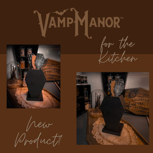 Vamp Manor Coffin Utensil Holder ©