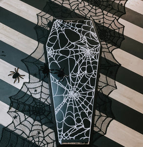 Spiderweb Coffin Tray©