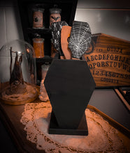 Load image into Gallery viewer, Vamp Manor Coffin Utensil Holder ©

